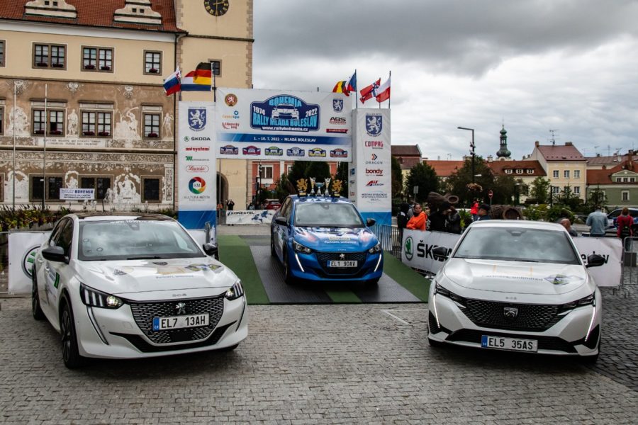 Peugeot má důvod k radosti. Jeho posádky zabodovaly na Bohemia Eco Energy Regularity 2022