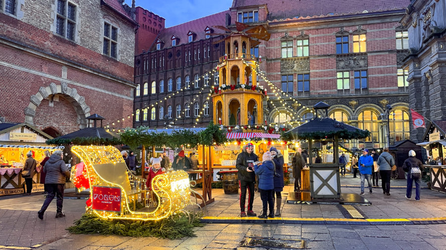 Zapomeňte na Vídeň a Drážďany, nejhezčí trhy najdete v polském Gdaňsku